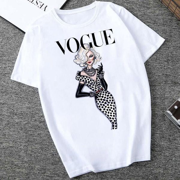 thin section t shirt vogue letter harajuku female t-shirt leisure fashion aesthetic tshirt women tshirt summer tee, White
thin section t shirt vogue letter harajuku female t-shirt leisure fashion aesthetic tshirt women tshirt summer tee, White