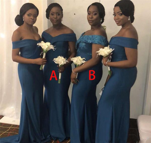 teal mermaid bridesmaid dresses 2021 off shoulder sweep train appliques garden country wedding guest gowns maid of honor dress plus size, White;pink
teal mermaid bridesmaid dresses 2021 off shoulder sweep train appliques garden country wedding guest gowns maid of honor dress plus size, White;pink
