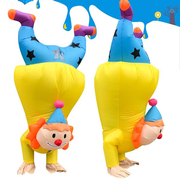 mascot costumes halloween handstand clown inflatable suit celebration fun outdoor inflatable back-to-school toy show activity costume, Red;yellow
mascot costumes halloween handstand clown inflatable suit celebration fun outdoor inflatable back-to-school toy show activity costume, Red;yellow