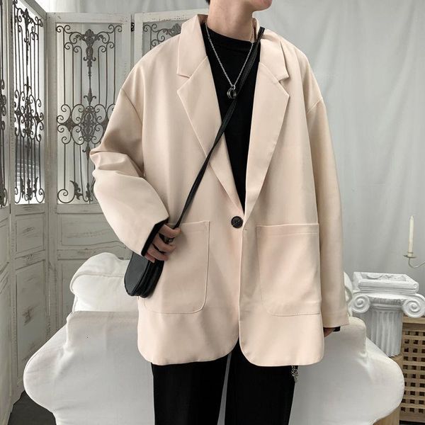men's suits & blazers black/apricot blazer fashion society mens formal suit jacket autumn korean loose casual dress men s-xl, White;black
men's suits & blazers black/apricot blazer fashion society mens formal suit jacket autumn korean loose casual dress men s-xl, White;black