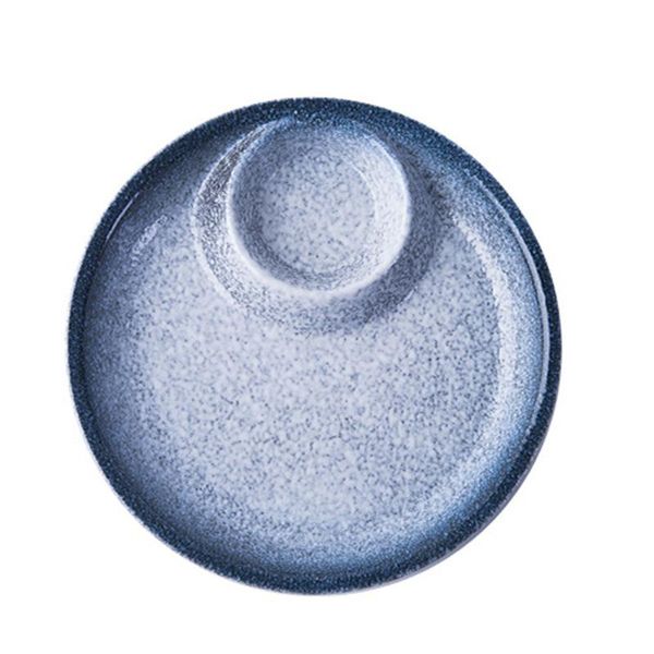 dishes & plates ceramic dumpling dinner plate round serving dish practical service with dipping saucer (blue)
dishes & plates ceramic dumpling dinner plate round serving dish practical service with dipping saucer (blue)