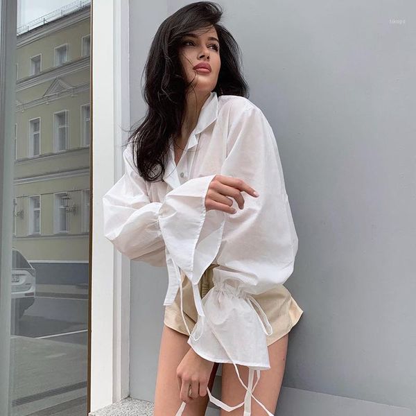 women blouse fashion autumn lantern sleeve shirt button vintage turn down collar office elegant streetwear women's blouses & shirts1, White
women blouse fashion autumn lantern sleeve shirt button vintage turn down collar office elegant streetwear women's blouses & shirts1, White