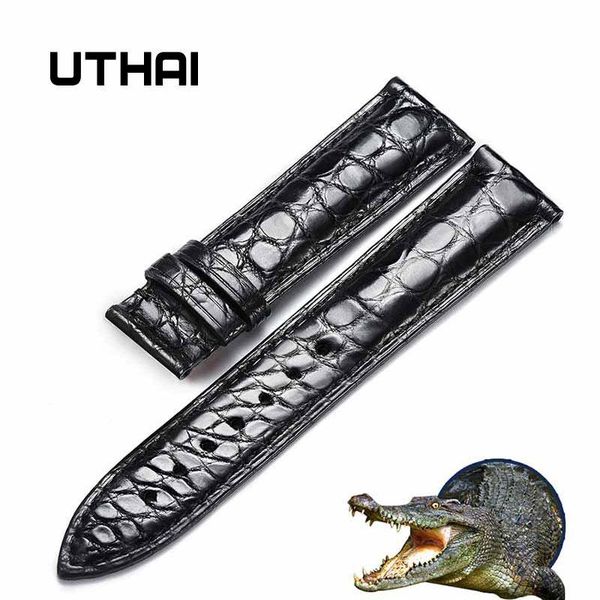 watch bands uthai z02 crocodile leather strap 12/14/16/18/19/20/22 / 24mm mens ladies' band, Black;brown
watch bands uthai z02 crocodile leather strap 12/14/16/18/19/20/22 / 24mm mens ladies' band, Black;brown