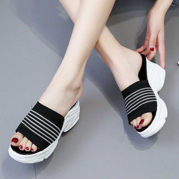 sandals 2021 casual women sandal stretch mesh fabric platform wedge heel open toe thick sole summer outdoor beach shoes ladies fem, Black
sandals 2021 casual women sandal stretch mesh fabric platform wedge heel open toe thick sole summer outdoor beach shoes ladies fem, Black