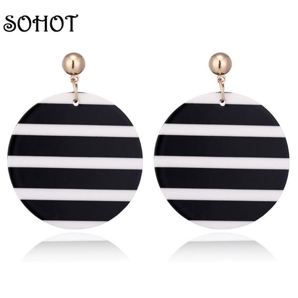 dangle & chandelier so style acrylic round pendant trendy drop earrings simple black white red stripe for japan and south korea jewelry gift, Silver
dangle & chandelier so style acrylic round pendant trendy drop earrings simple black white red stripe for japan and south korea jewelry gift, Silver