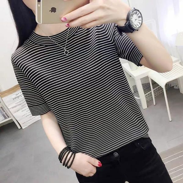women's sweaters women spring summer style knitted sweater pullovers lady casual striped printed o-neck short sleeve zz0047, White;black
women's sweaters women spring summer style knitted sweater pullovers lady casual striped printed o-neck short sleeve zz0047, White;black