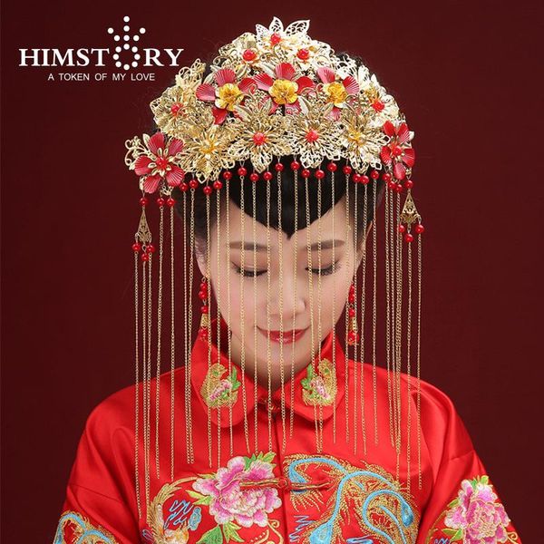 hair clips & barrettes arrival long tassel chinese vintage coronet crown,gold bridal tiara accessories wedding comb head jewelry, Golden;silver
hair clips & barrettes arrival long tassel chinese vintage coronet crown,gold bridal tiara accessories wedding comb head jewelry, Golden;silver