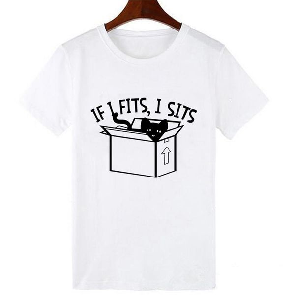luckyroll new harajuku if i fits i sits printed cat women t-shirts casual kitten tee summer short sleeve female t shirt, White
luckyroll new harajuku if i fits i sits printed cat women t-shirts casual kitten tee summer short sleeve female t shirt, White