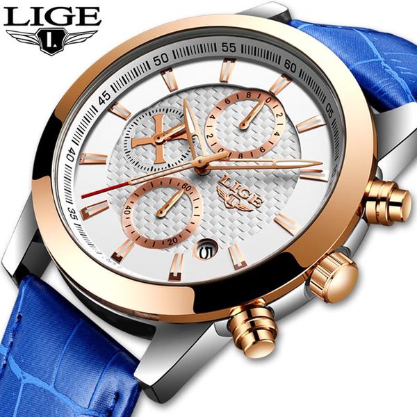 wristwatches 2021 fashion men watches lige analog quartz 30m waterproof chronograph sports date leather montre homme, Slivery;brown
wristwatches 2021 fashion men watches lige analog quartz 30m waterproof chronograph sports date leather montre homme, Slivery;brown