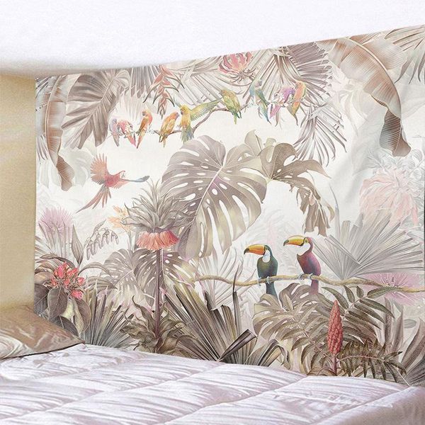 tapestries tropical palm tapestry jungle forest wall hanging decoration parrot tapiz green foilage farmhouse tenture mural
tapestries tropical palm tapestry jungle forest wall hanging decoration parrot tapiz green foilage farmhouse tenture mural