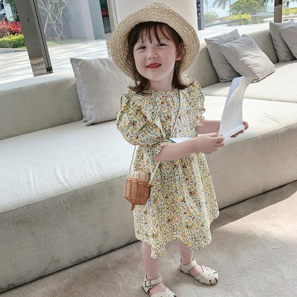 girl's dresses girls clothes summer season dress bohemia broken floral lantern sleeve fashion sweet 2-7 year beibei quality childr clot, Red;yellow
girl's dresses girls clothes summer season dress bohemia broken floral lantern sleeve fashion sweet 2-7 year beibei quality childr clot, Red;yellow