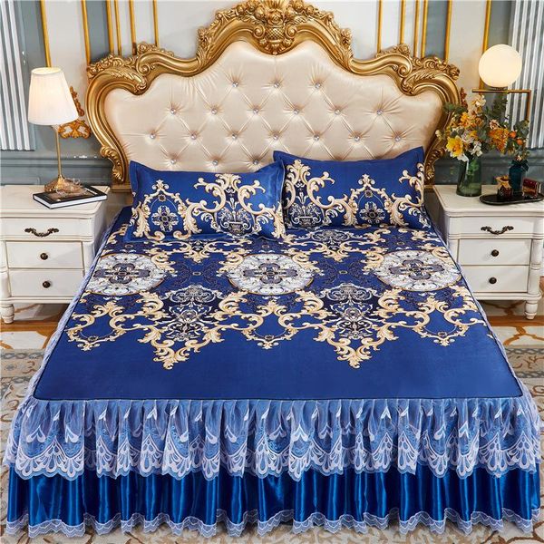 sheets & sets style ice silk bedskirt lace summer mat machine washable parisian sea of flowers bed linen sheet
sheets & sets style ice silk bedskirt lace summer mat machine washable parisian sea of flowers bed linen sheet