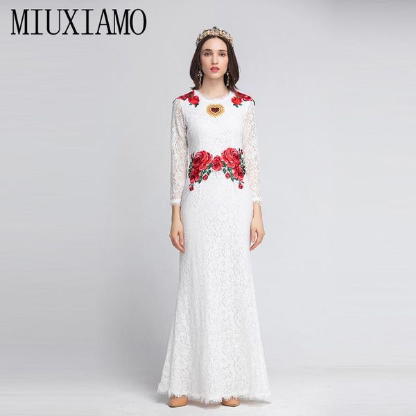 casual dresses miuximao 2021 summer maxi dress est floral ebroidery long sleeve eleghant lace women vestidos, Black;gray
casual dresses miuximao 2021 summer maxi dress est floral ebroidery long sleeve eleghant lace women vestidos, Black;gray