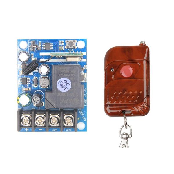 smart home control remote switch high power 12v-48v wide voltage receiving module oil pump water car-momentary mode
smart home control remote switch high power 12v-48v wide voltage receiving module oil pump water car-momentary mode