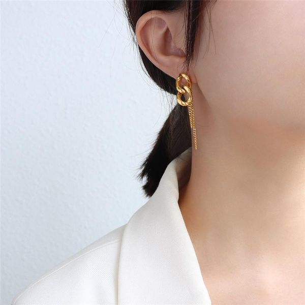 stud bohemian long tassel earrings for women girls children accessories fashion jewelry vintage stainless steel chain eardrop, Golden;silver
stud bohemian long tassel earrings for women girls children accessories fashion jewelry vintage stainless steel chain eardrop, Golden;silver