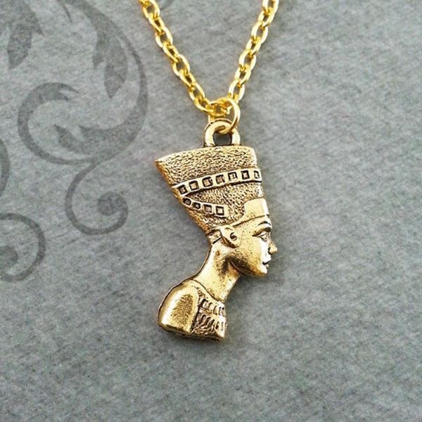 pendant necklaces fashion ancient egyptian queen pharaoh hip-hop fatima egypt nefertiti head portrait necklace, Silver
pendant necklaces fashion ancient egyptian queen pharaoh hip-hop fatima egypt nefertiti head portrait necklace, Silver