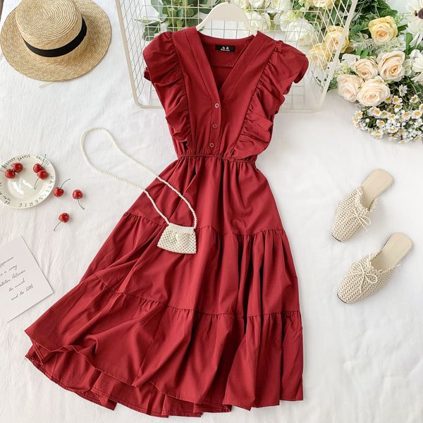 summer women dress v-neck ruffles sleeveless dresses casual beach long dress elegant party vestidos p774 size xl, Black
summer women dress v-neck ruffles sleeveless dresses casual beach long dress elegant party vestidos p774 size xl, Black