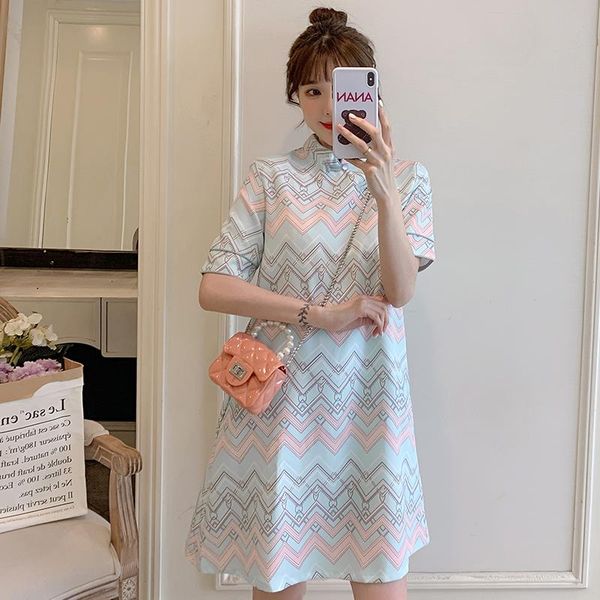 ethnic clothing spot s fat mm loose large dress 2021 summer fashion modern improved cheongsam, Red
ethnic clothing spot s fat mm loose large dress 2021 summer fashion modern improved cheongsam, Red