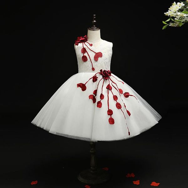 girl's dresses 2021 flower girl children's prom dress classic party ball gown cute formal customize, Red;yellow
girl's dresses 2021 flower girl children's prom dress classic party ball gown cute formal customize, Red;yellow