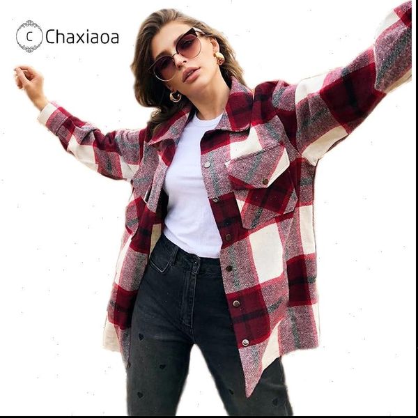 new plaid women oversize woolen shirt fashion ladies soft thick shirt female elegant loose vintage girl shirt x339, White
new plaid women oversize woolen shirt fashion ladies soft thick shirt female elegant loose vintage girl shirt x339, White