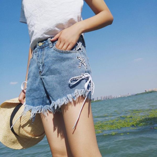 women's jeans 2021 spring and summer pants hong kong fashion denim shorts women wild side belt, Blue
women's jeans 2021 spring and summer pants hong kong fashion denim shorts women wild side belt, Blue