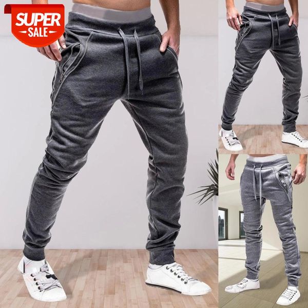 men drawstring zipper pockets ankle tied sweatpants sports trousers skinny pants gyms pants men's casual loose trousers autumn #jj2r, Black
men drawstring zipper pockets ankle tied sweatpants sports trousers skinny pants gyms pants men's casual loose trousers autumn #jj2r, Black