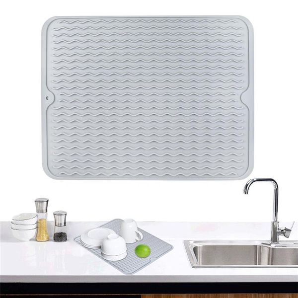 bath mats kitchen dish silicone durable drying mat wave grain drain pad table large size
bath mats kitchen dish silicone durable drying mat wave grain drain pad table large size