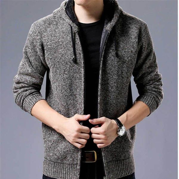 men's sweaters 2021 autumn winter warm cashmere wool zipper cardigan man casual knitwear sweatercoat male, White;black
men's sweaters 2021 autumn winter warm cashmere wool zipper cardigan man casual knitwear sweatercoat male, White;black