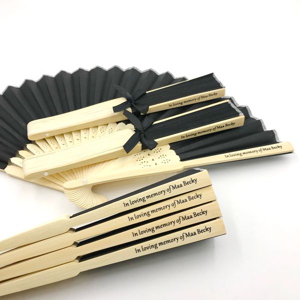 50pcs personalization wedding favors gift fans customized hand folding fan in organza bag summer party supplies
50pcs personalization wedding favors gift fans customized hand folding fan in organza bag summer party supplies
