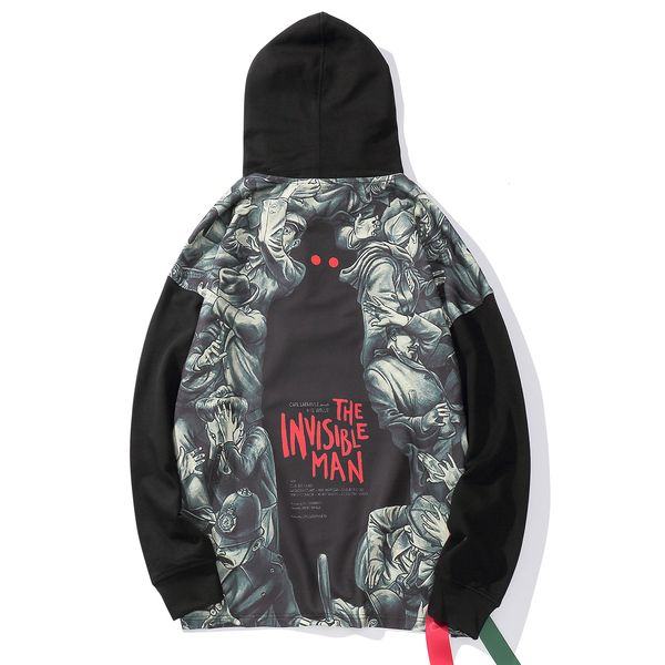aden 2021 new hip hop invisible boys printed t-shirt men's shirt street famous harajuku sweater cotton jacket fdkh, Black
aden 2021 new hip hop invisible boys printed t-shirt men's shirt street famous harajuku sweater cotton jacket fdkh, Black