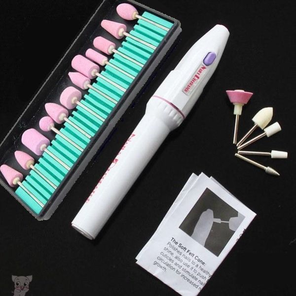 nail drill & accessories mini pro electric kit with 5 milling cutter bits for manicure polishing remover pedicure protable use battery
nail drill & accessories mini pro electric kit with 5 milling cutter bits for manicure polishing remover pedicure protable use battery