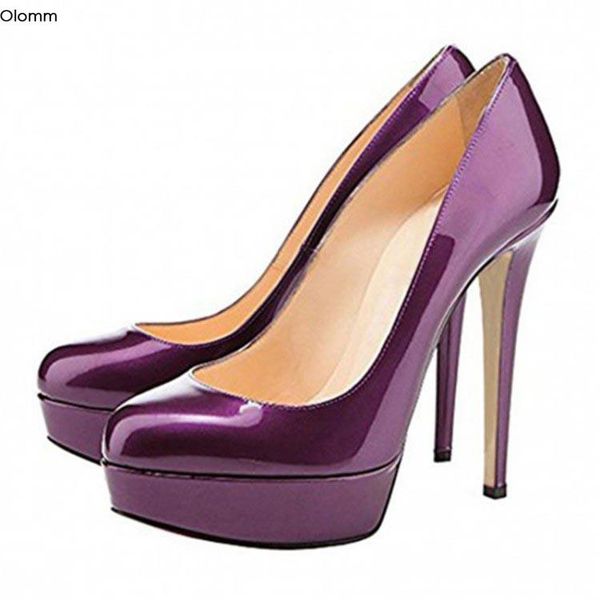 dress shoes olomm women platform pumps stiletto heels round toe gorgeous purple grey black party plus us size 5-15
dress shoes olomm women platform pumps stiletto heels round toe gorgeous purple grey black party plus us size 5-15