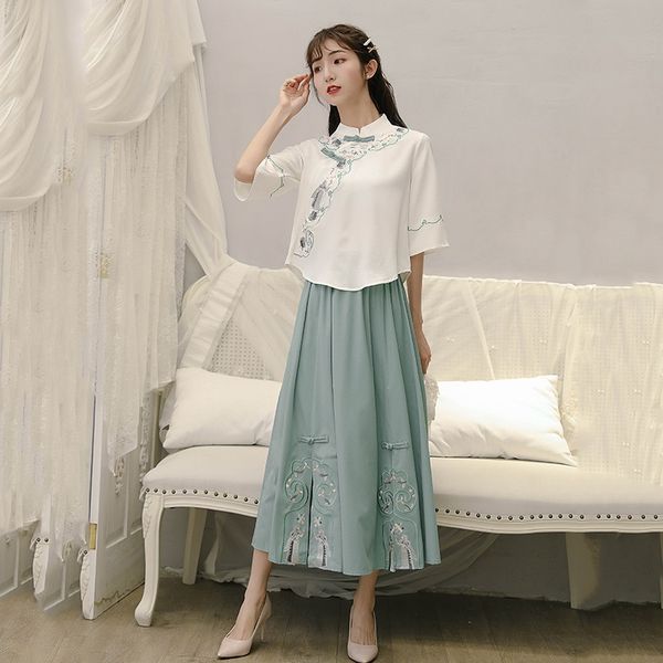 summer women chinese tai chi clothing women traditional retro casual yoga woman hanfu blouse skirt 2 piece sets for women 11812, Red
summer women chinese tai chi clothing women traditional retro casual yoga woman hanfu blouse skirt 2 piece sets for women 11812, Red