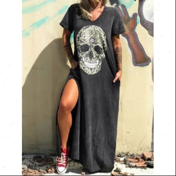 3xl plus size summer dresses women punk style loose short sleeve skull print shirt dress street side high flower print, Black;gray
3xl plus size summer dresses women punk style loose short sleeve skull print shirt dress street side high flower print, Black;gray