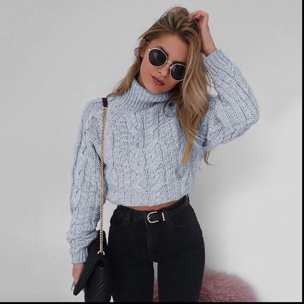 2021 retro twisted turtleneck sweater autumn winter women plus size thick long sleeve short pullovers solid slim coats, White;black
2021 retro twisted turtleneck sweater autumn winter women plus size thick long sleeve short pullovers solid slim coats, White;black
