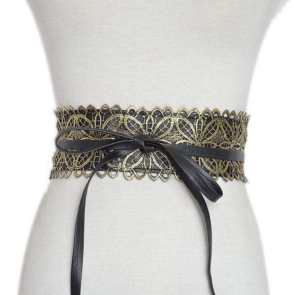 new women's belt student fashion versatile wide waistband women lace wide belt, Black;brown
new women's belt student fashion versatile wide waistband women lace wide belt, Black;brown