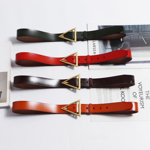 belts metal triangle buckle women solid genuine leather waist jean pant dress corset waistband red camel cow belt, Black;brown
belts metal triangle buckle women solid genuine leather waist jean pant dress corset waistband red camel cow belt, Black;brown