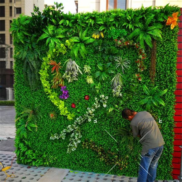 decorative flowers & wreaths high-quality 40*60cm plants wall artificial for family el banquet deciration diy original manufacturer
decorative flowers & wreaths high-quality 40*60cm plants wall artificial for family el banquet deciration diy original manufacturer