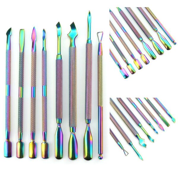 nail art kits 8 type stainless steel cuticle pusher mermaid color double head uv gel polish manicure dead skin clean files tools
nail art kits 8 type stainless steel cuticle pusher mermaid color double head uv gel polish manicure dead skin clean files tools