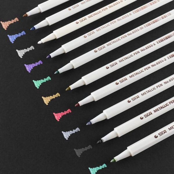 gel pens metametal paint pen colored 10 color marker kawaii for school stationery cute supplies
gel pens metametal paint pen colored 10 color marker kawaii for school stationery cute supplies