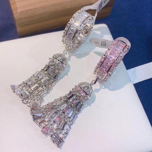 wedding rings women classic fashion white/pink stone cubic zircon tassel ring designer copper party jewelry, Slivery;golden
wedding rings women classic fashion white/pink stone cubic zircon tassel ring designer copper party jewelry, Slivery;golden