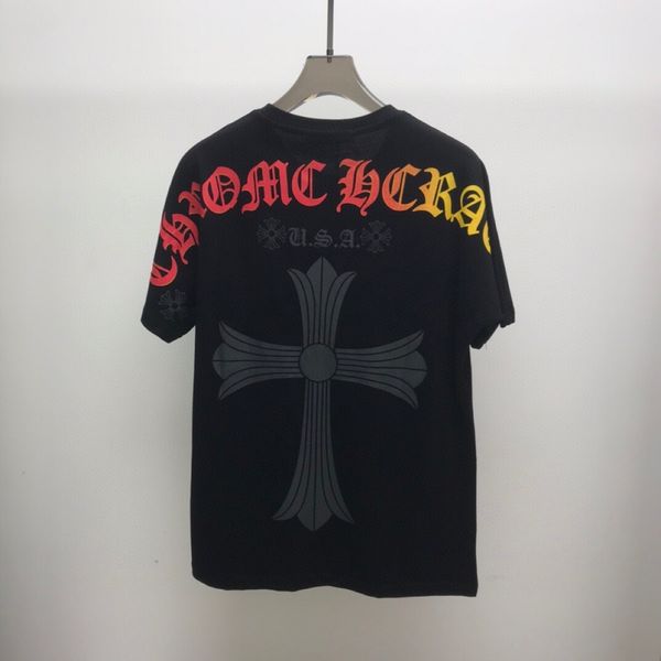 t shirt summer ch cro short sleeve men's cotton cross sanskrit printing fashion brand, White;black
t shirt summer ch cro short sleeve men's cotton cross sanskrit printing fashion brand, White;black