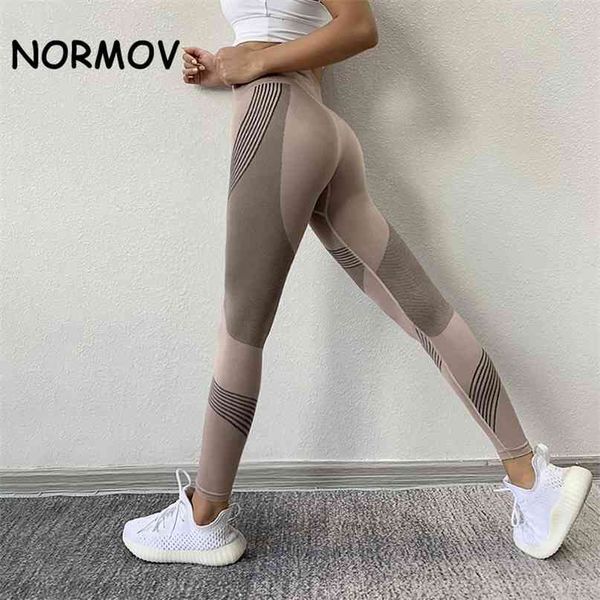 normov high waist running leggings women seamless stretch fitness leggings breathable stitching running leggings 210820, Black
normov high waist running leggings women seamless stretch fitness leggings breathable stitching running leggings 210820, Black