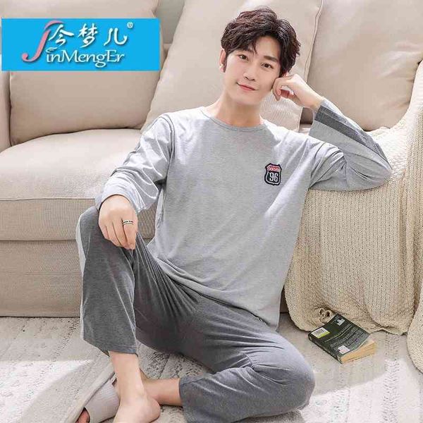 men's pajamas long sleeve pure cotton spring and autumn home clothes men's winter style youth middle-aged thin suit, White;black
men's pajamas long sleeve pure cotton spring and autumn home clothes men's winter style youth middle-aged thin suit, White;black