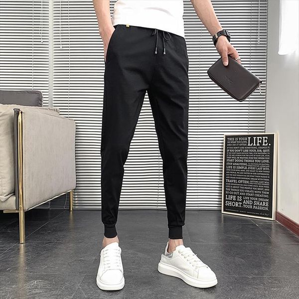 summer casual harem brand women pant korean slim fit joggers solid all match streetwear trousers 36 28, Black
summer casual harem brand women pant korean slim fit joggers solid all match streetwear trousers 36 28, Black