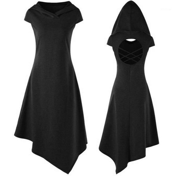 casual dresses gothic hoodie jacket dress halloween hat hollowing out cloak short sleeve women solid color holiday harajuku, Black;gray
casual dresses gothic hoodie jacket dress halloween hat hollowing out cloak short sleeve women solid color holiday harajuku, Black;gray