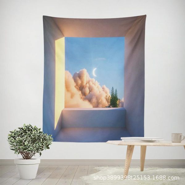 tapestries tapestry simple modern window scenery art outside the view room layout background cloth
tapestries tapestry simple modern window scenery art outside the view room layout background cloth