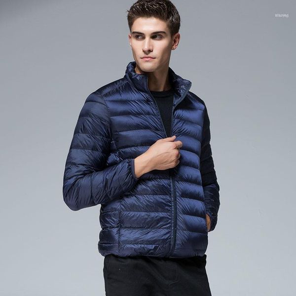 men's jackets navy warm duck down filler light thin style 2021 spring autumn male casual streetwear coat stand collar black blue1, Black;brown
men's jackets navy warm duck down filler light thin style 2021 spring autumn male casual streetwear coat stand collar black blue1, Black;brown
