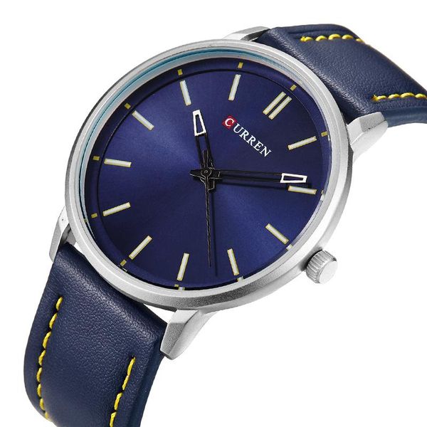 wristwatches curren fashion casual blue dial male clock silver case men quartz watches water resistant relogio masculino, Slivery;brown
wristwatches curren fashion casual blue dial male clock silver case men quartz watches water resistant relogio masculino, Slivery;brown