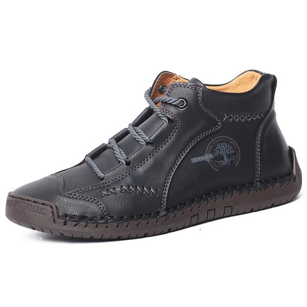 boots men's autumn winter handmade casual shoes leather ankle outdoor comfortable size 38-48, Black
boots men's autumn winter handmade casual shoes leather ankle outdoor comfortable size 38-48, Black